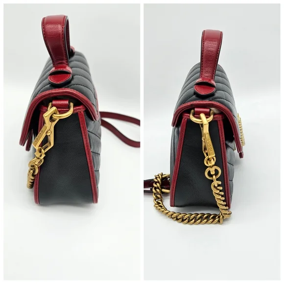 Authentic Gucci GG Marmont Top Handle # 4243M - Picture 6 of 8